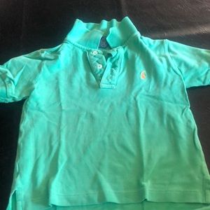 Boys 3T green polo.